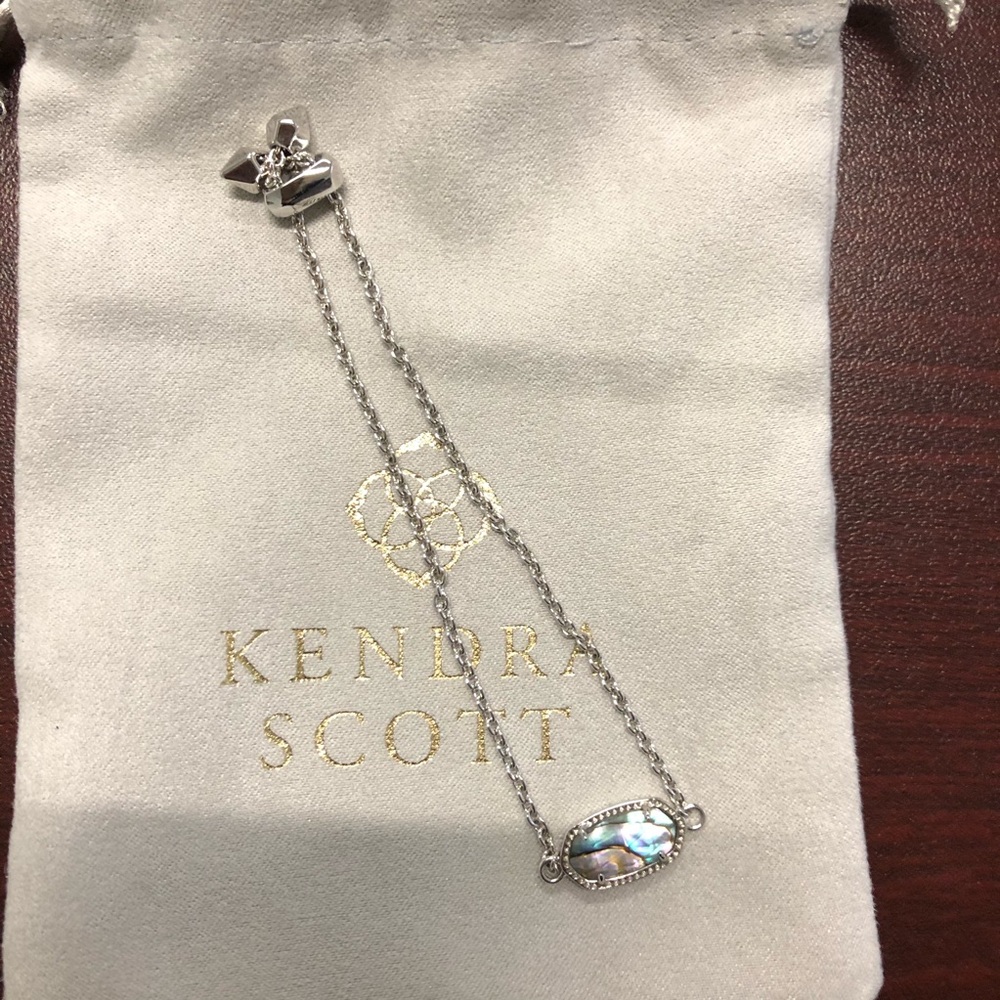 Kendra Scott Elaina Silver Adjustable Bracelet